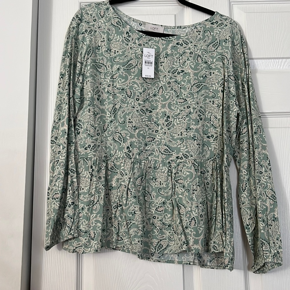 NWT Loft Blouse - M